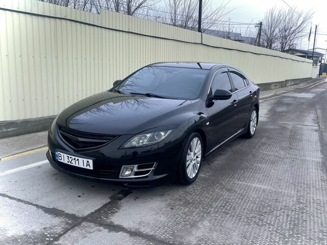 Чорний Мазда 6, об'ємом двигуна 2 л та пробігом 207 тис. км за 6800 $, фото 1 на Automoto.ua
