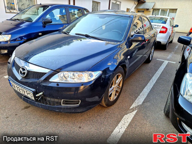 Черный Мазда 6, объемом двигателя 2 л и пробегом 198 тыс. км за 2300 $, фото 1 на Automoto.ua