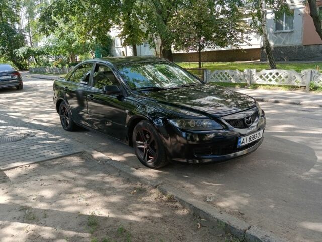 Чорний Мазда 6, об'ємом двигуна 2 л та пробігом 270 тис. км за 4500 $, фото 1 на Automoto.ua