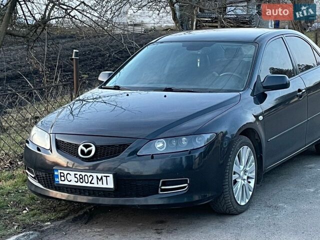 Чорний Мазда 6, об'ємом двигуна 2 л та пробігом 264 тис. км за 5000 $, фото 1 на Automoto.ua