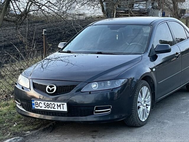 Чорний Мазда 6, об'ємом двигуна 2 л та пробігом 264 тис. км за 5000 $, фото 1 на Automoto.ua