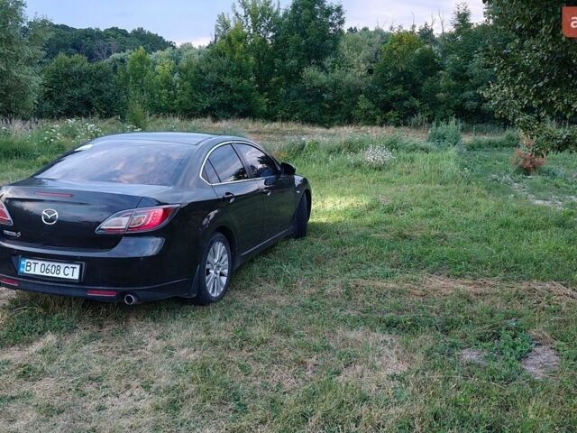 Чорний Мазда 6, об'ємом двигуна 2 л та пробігом 170 тис. км за 7200 $, фото 1 на Automoto.ua