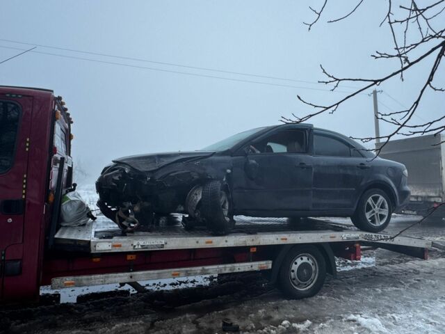 Чорний Мазда 6, об'ємом двигуна 2 л та пробігом 250 тис. км за 2450 $, фото 1 на Automoto.ua