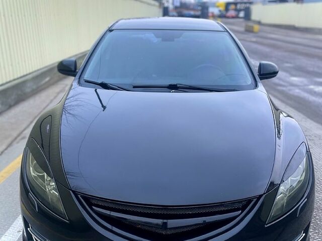 Черный Мазда 6, объемом двигателя 2 л и пробегом 205 тыс. км за 7900 $, фото 1 на Automoto.ua