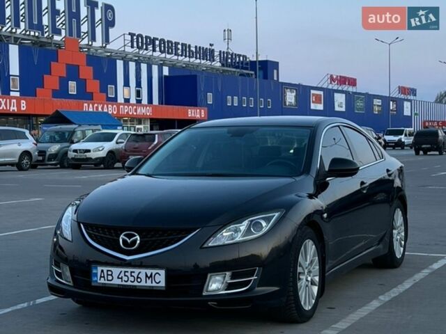 Черный Мазда 6, объемом двигателя 2 л и пробегом 230 тыс. км за 7200 $, фото 1 на Automoto.ua