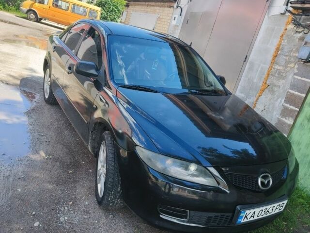 Чорний Мазда 6, об'ємом двигуна 2 л та пробігом 179 тис. км за 4005 $, фото 1 на Automoto.ua