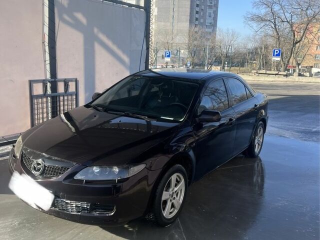 Чорний Мазда 6, об'ємом двигуна 2 л та пробігом 240 тис. км за 3494 $, фото 1 на Automoto.ua