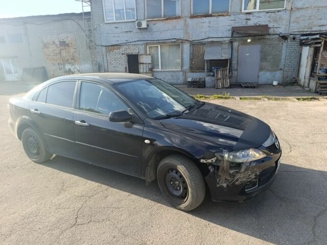 Черный Мазда 6, объемом двигателя 1.8 л и пробегом 250 тыс. км за 2989 $, фото 1 на Automoto.ua