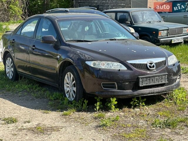 Черный Мазда 6, объемом двигателя 2 л и пробегом 179 тыс. км за 2050 $, фото 1 на Automoto.ua