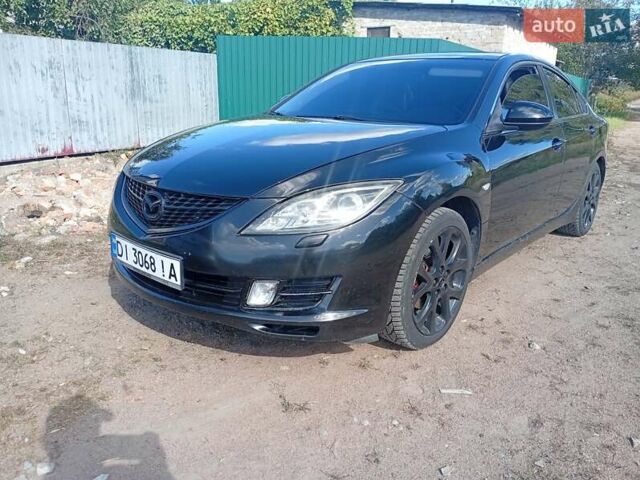 Чорний Мазда 6, об'ємом двигуна 2 л та пробігом 280 тис. км за 6300 $, фото 1 на Automoto.ua