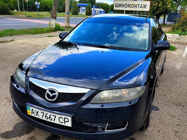 Чорний Мазда 6, об'ємом двигуна 2 л та пробігом 273 тис. км за 4700 $, фото 1 на Automoto.ua