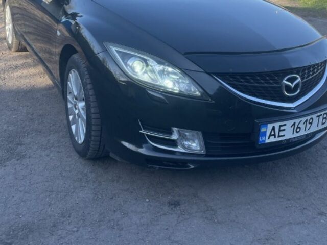 Черный Мазда 6, объемом двигателя 2 л и пробегом 236 тыс. км за 7255 $, фото 1 на Automoto.ua