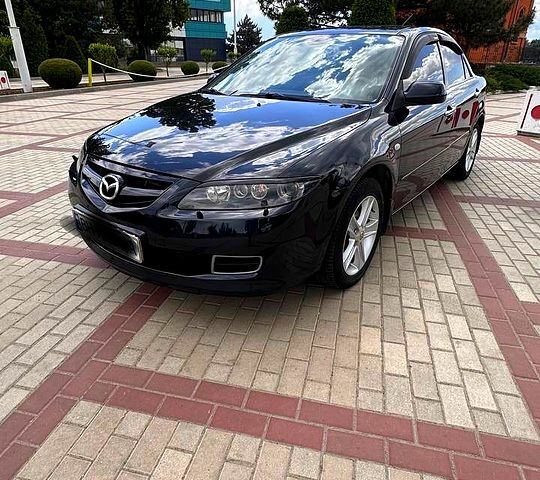 Чорний Мазда 6, об'ємом двигуна 2 л та пробігом 235 тис. км за 5500 $, фото 1 на Automoto.ua