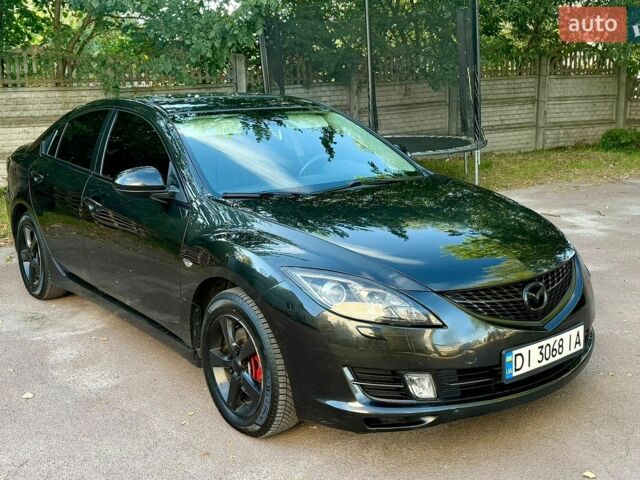 Черный Мазда 6, объемом двигателя 2 л и пробегом 298 тыс. км за 4999 $, фото 1 на Automoto.ua
