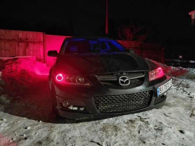 Чорний Мазда 6, об'ємом двигуна 2.3 л та пробігом 195 тис. км за 5500 $, фото 1 на Automoto.ua