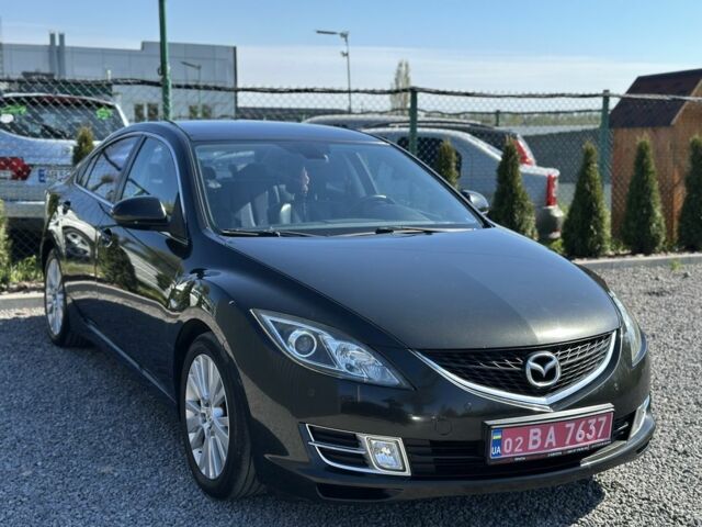 Черный Мазда 6, объемом двигателя 1.8 л и пробегом 193 тыс. км за 7500 $, фото 1 на Automoto.ua
