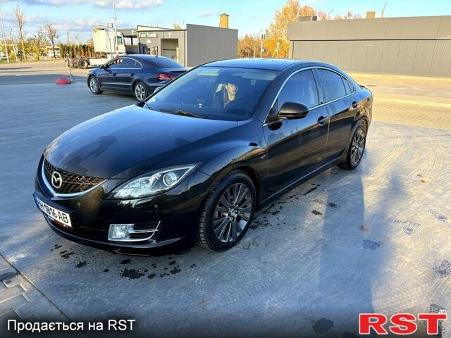 Чорний Мазда 6, об'ємом двигуна 2 л та пробігом 225 тис. км за 7800 $, фото 1 на Automoto.ua