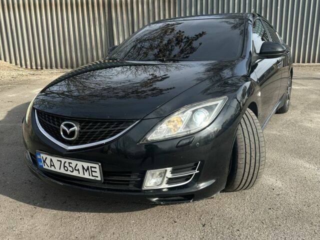 Чорний Мазда 6, об'ємом двигуна 2 л та пробігом 223 тис. км за 7500 $, фото 1 на Automoto.ua