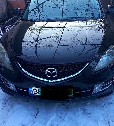Чорний Мазда 6, об'ємом двигуна 2 л та пробігом 270 тис. км за 6300 $, фото 1 на Automoto.ua