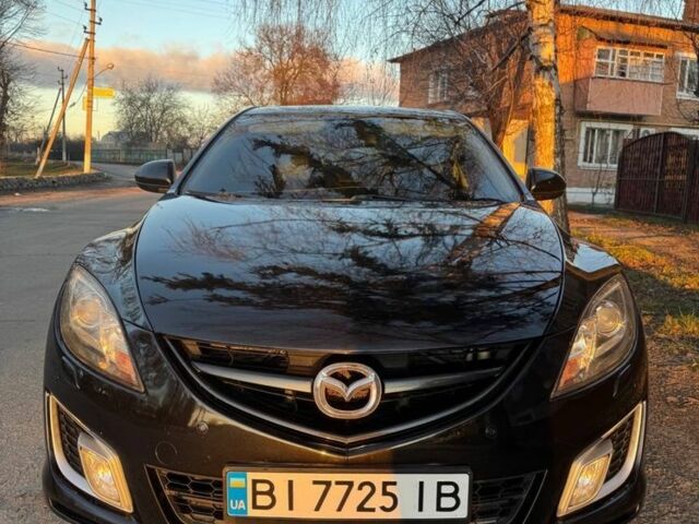 Черный Мазда 6, объемом двигателя 2.5 л и пробегом 187 тыс. км за 7900 $, фото 1 на Automoto.ua