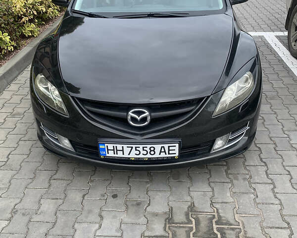 Черный Мазда 6, объемом двигателя 2 л и пробегом 245 тыс. км за 6700 $, фото 1 на Automoto.ua