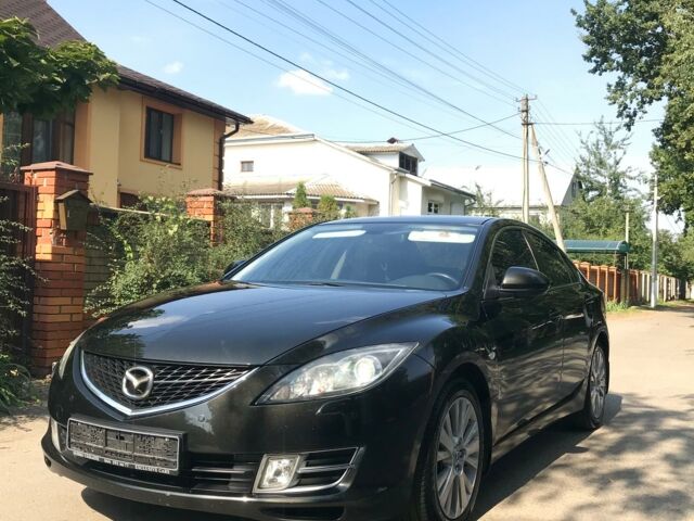 Чорний Мазда 6, об'ємом двигуна 2 л та пробігом 160 тис. км за 9350 $, фото 1 на Automoto.ua