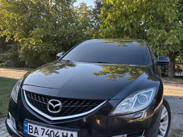Черный Мазда 6, объемом двигателя 2 л и пробегом 165 тыс. км за 6701 $, фото 1 на Automoto.ua