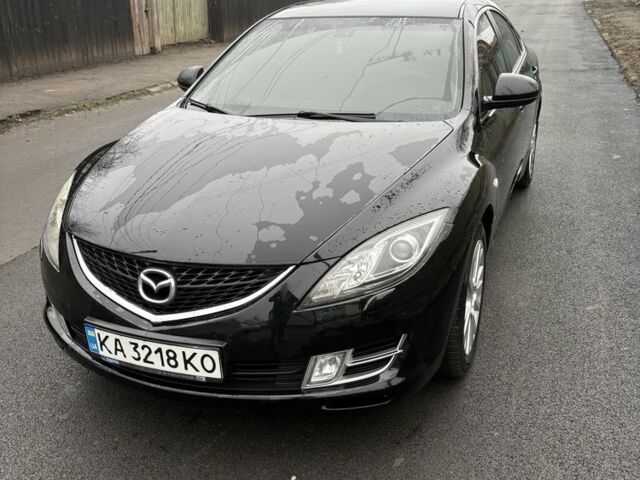 Черный Мазда 6, объемом двигателя 2 л и пробегом 280 тыс. км за 6500 $, фото 1 на Automoto.ua