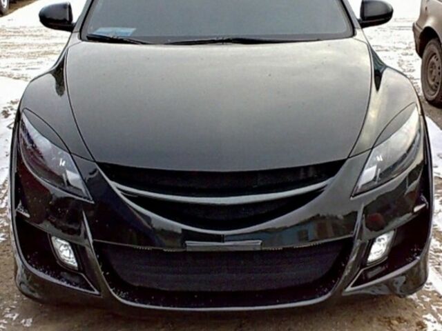 Черный Мазда 6, объемом двигателя 2 л и пробегом 493 тыс. км за 6800 $, фото 1 на Automoto.ua