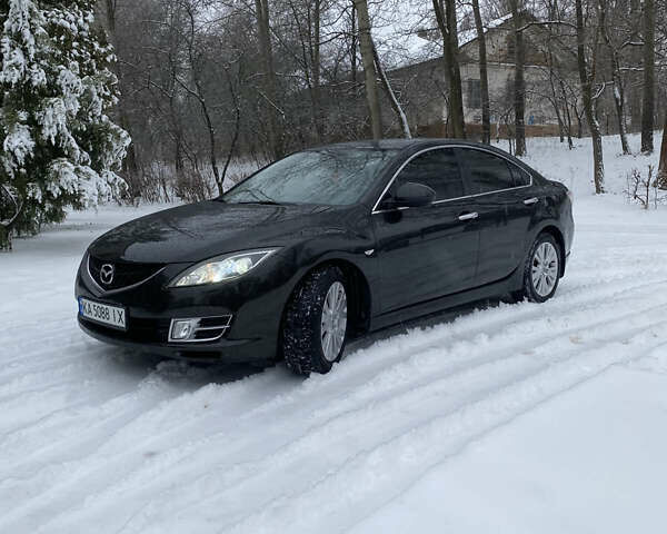 Черный Мазда 6, объемом двигателя 2 л и пробегом 207 тыс. км за 7700 $, фото 1 на Automoto.ua