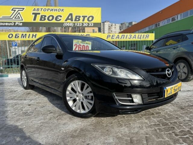 Черный Мазда 6, объемом двигателя 1.8 л и пробегом 248 тыс. км за 7650 $, фото 1 на Automoto.ua
