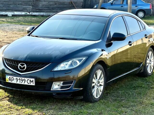 Черный Мазда 6, объемом двигателя 1.8 л и пробегом 330 тыс. км за 6200 $, фото 1 на Automoto.ua