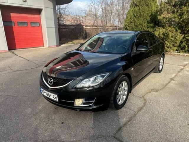Черный Мазда 6, объемом двигателя 2.5 л и пробегом 296 тыс. км за 5700 $, фото 1 на Automoto.ua