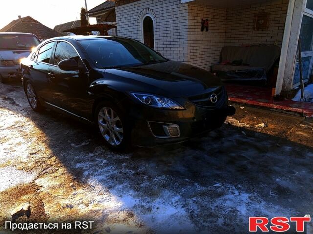 Черный Мазда 6, объемом двигателя 2.5 л и пробегом 370 тыс. км за 4500 $, фото 1 на Automoto.ua