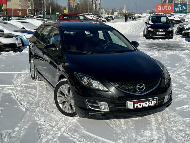 Чорний Мазда 6, об'ємом двигуна 2 л та пробігом 280 тис. км за 7999 $, фото 1 на Automoto.ua