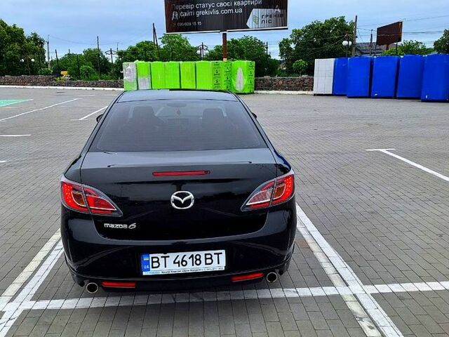 Чорний Мазда 6, об'ємом двигуна 2 л та пробігом 159 тис. км за 7300 $, фото 1 на Automoto.ua