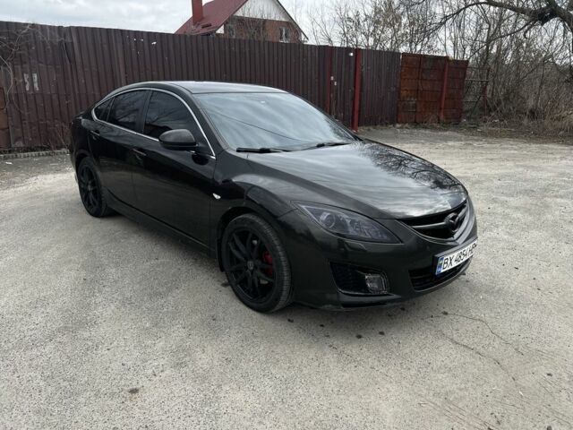 Черный Мазда 6, объемом двигателя 2.2 л и пробегом 270 тыс. км за 6700 $, фото 1 на Automoto.ua