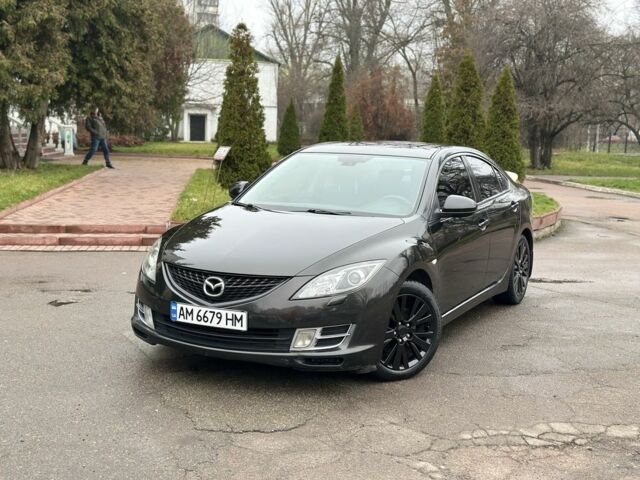 Чорний Мазда 6, об'ємом двигуна 1.8 л та пробігом 230 тис. км за 4999 $, фото 1 на Automoto.ua