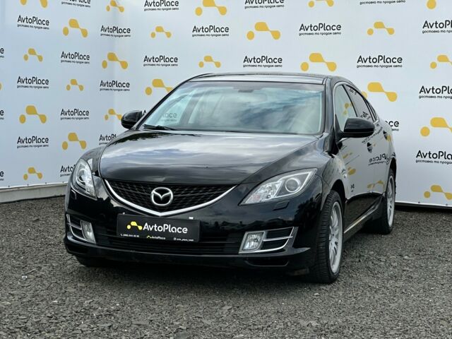 Черный Мазда 6, объемом двигателя 2 л и пробегом 211 тыс. км за 5999 $, фото 1 на Automoto.ua