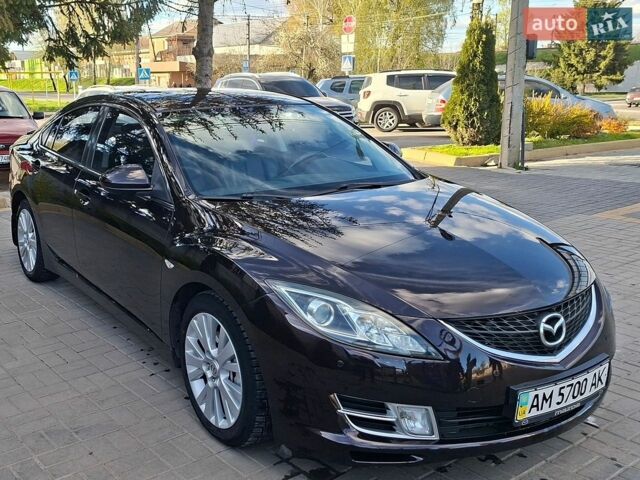 Чорний Мазда 6, об'ємом двигуна 2 л та пробігом 186 тис. км за 8500 $, фото 1 на Automoto.ua