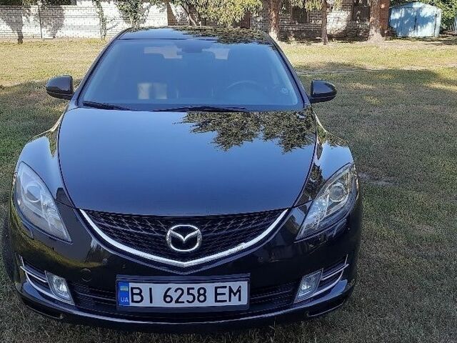 Чорний Мазда 6, об'ємом двигуна 2 л та пробігом 161 тис. км за 9237 $, фото 1 на Automoto.ua