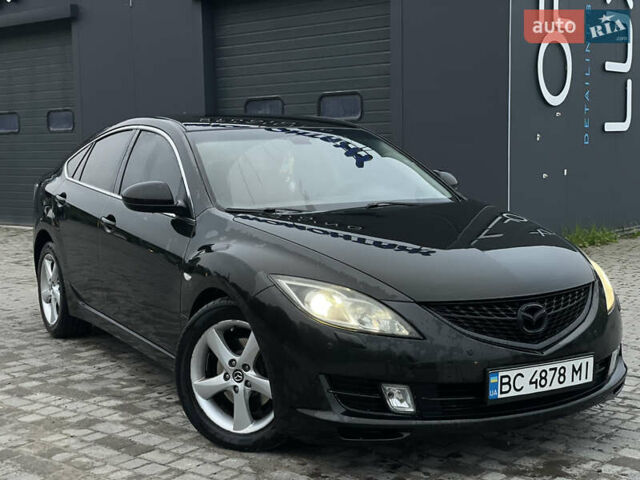 Черный Мазда 6, объемом двигателя 2 л и пробегом 289 тыс. км за 6600 $, фото 1 на Automoto.ua