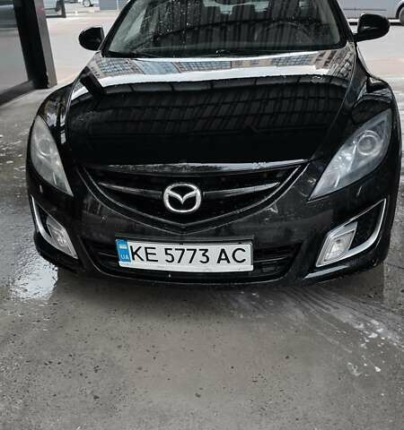 Черный Мазда 6, объемом двигателя 2.5 л и пробегом 367 тыс. км за 6700 $, фото 1 на Automoto.ua