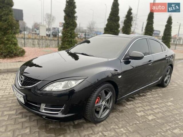 Чорний Мазда 6, об'ємом двигуна 2 л та пробігом 210 тис. км за 7500 $, фото 1 на Automoto.ua