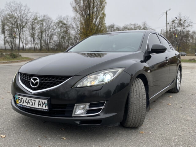 Чорний Мазда 6, об'ємом двигуна 2 л та пробігом 246 тис. км за 7100 $, фото 1 на Automoto.ua