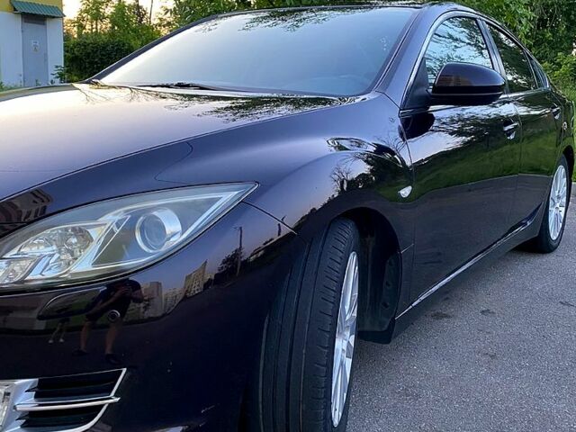 Черный Мазда 6, объемом двигателя 2 л и пробегом 242 тыс. км за 7000 $, фото 1 на Automoto.ua