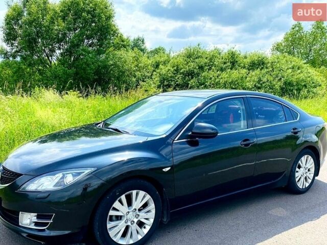 Черный Мазда 6, объемом двигателя 1.8 л и пробегом 390 тыс. км за 6199 $, фото 1 на Automoto.ua