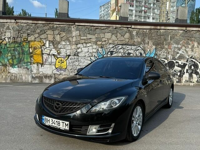 Чорний Мазда 6, об'ємом двигуна 2 л та пробігом 222 тис. км за 6499 $, фото 1 на Automoto.ua