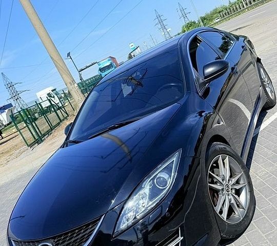 Чорний Мазда 6, об'ємом двигуна 2 л та пробігом 266 тис. км за 3950 $, фото 1 на Automoto.ua