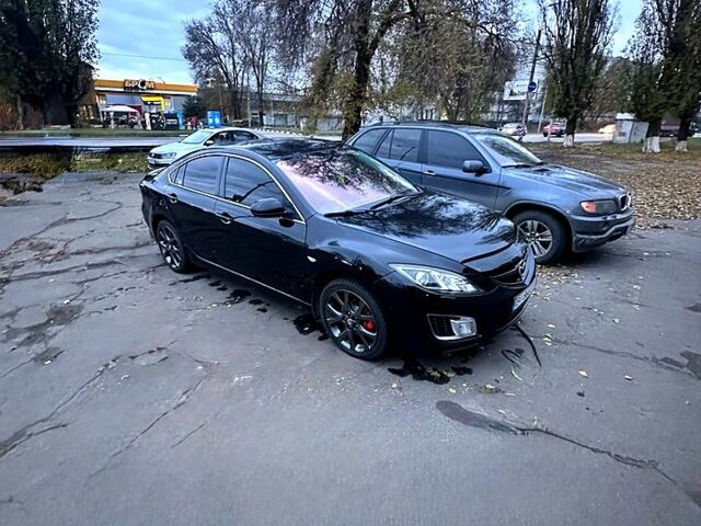 Черный Мазда 6, объемом двигателя 2.5 л и пробегом 300 тыс. км за 7100 $, фото 1 на Automoto.ua